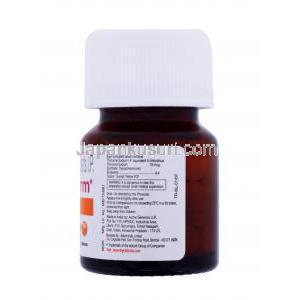 チロノーム,チロキシンナトリウム 25mcg,瓶側面,注意事項,保存方法,使用量情報 製造元